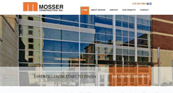Desktop Screenshot of mosserconstruction.com